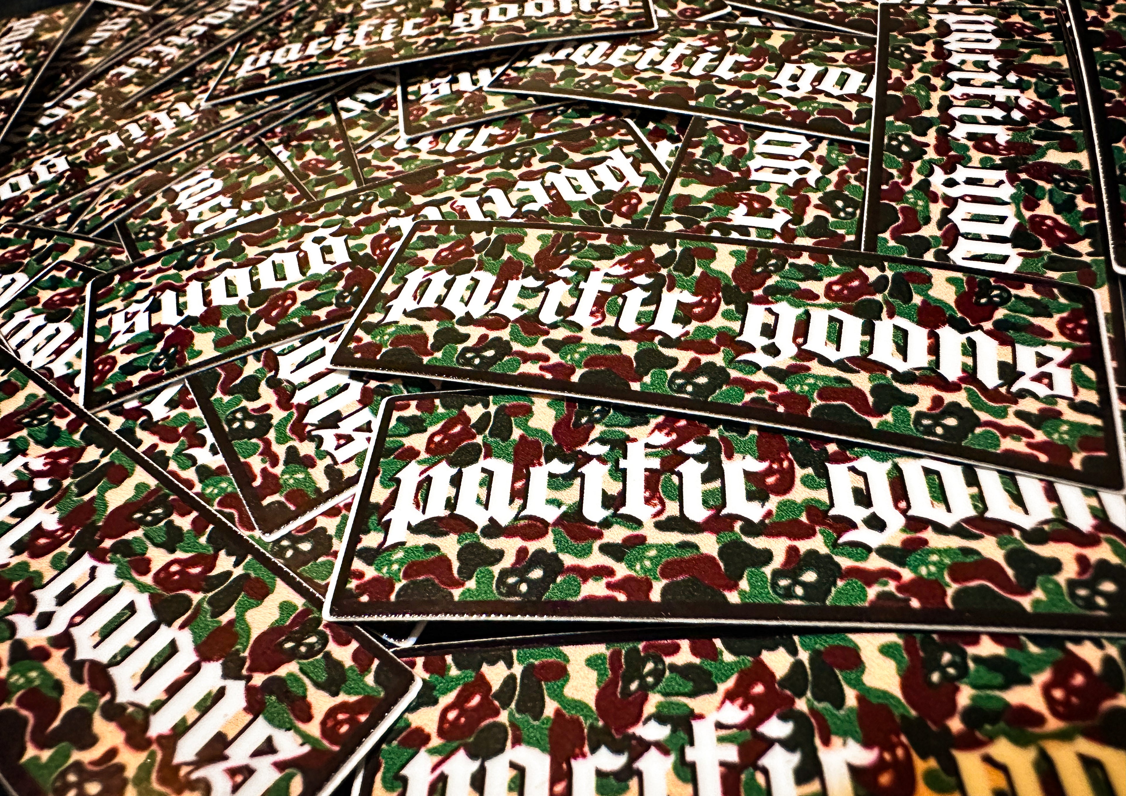 GOON CAMO BOX LOGO SLAP