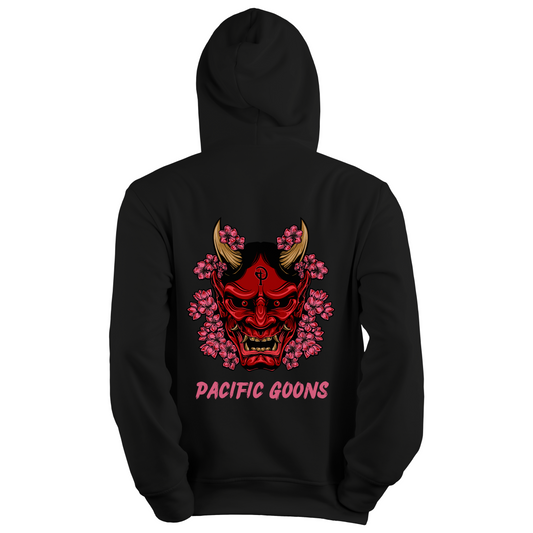 DEMON HANNYA MASK HOODIE