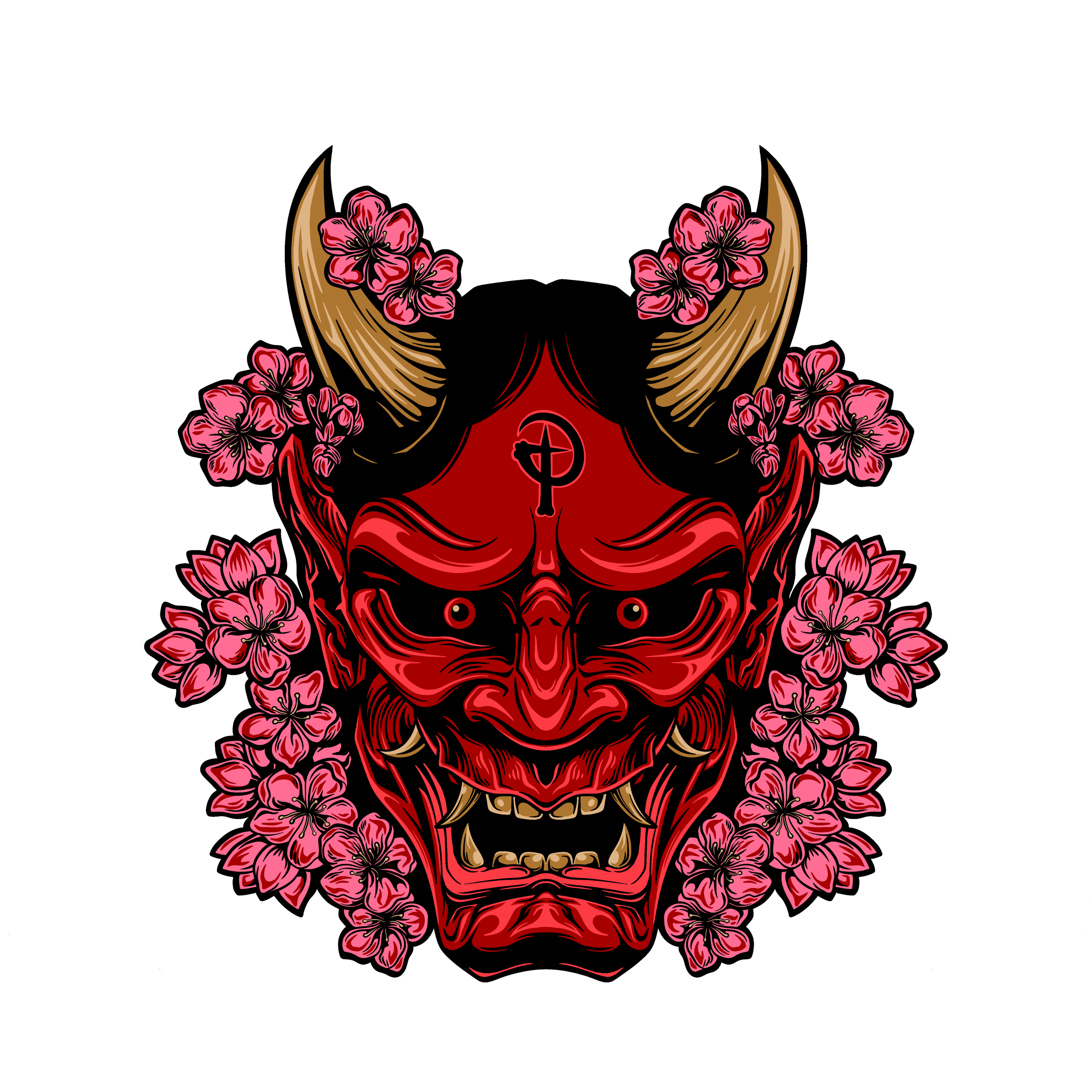 DEMON MASK SLAP